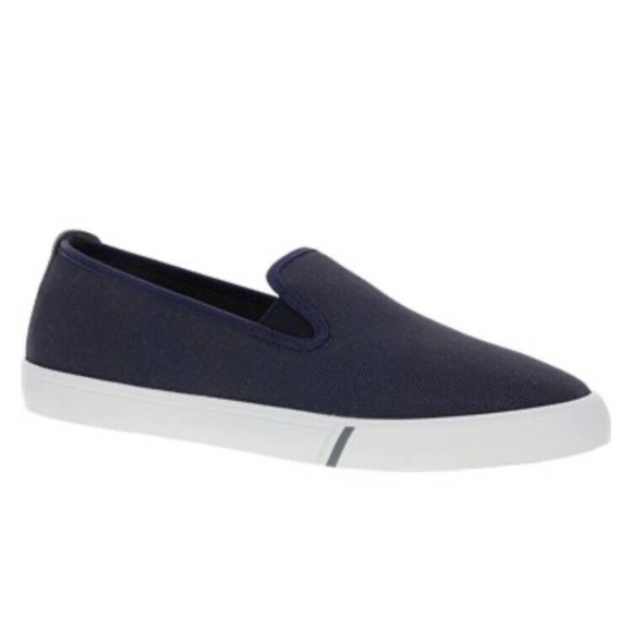Johnnie-O Men's Stealth Slip On‎ Sneaker Shoes In Navy Blue 9.5 New Without Box - Picture 1 of 8